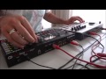 elektron analog four and machinedrum uw live on fire