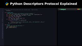 Python Descriptors Protocol Explained #pythonattributeaccesstutorial