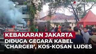 Diduga Gegara Kabel 'Charger' Kos-Kosan di Mampang Ludes Terbakar | OneNews Update