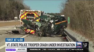 Crash that left Vt. trooper critically injured still under investigation