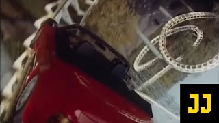 Porsche op de Python in de Efteling