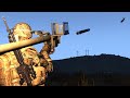 Su-25 Airplane shot down by FIM-92 Stinger Missile - Russia vs Ukraine - Simulation - ARMA 3