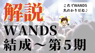 【解説】WANDS結成〜第5期までの流れを簡単にまとめてみた！