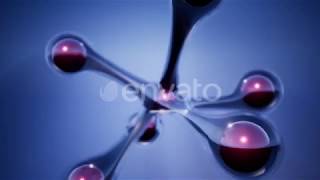 Atom Model Motion Graphics