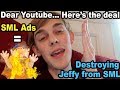BURNlNG SML JEFFY PUPPET!!.. if SML gets Ads back! BURNlNG SML JEFFY PUPPET!!.. if SML gets Ads back!