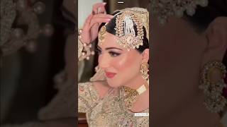 🥀 Pakistani Actress Aymen saleem Nikkah shoot #makeup #fashion #trending #ytshorts