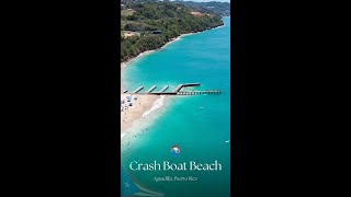 📍Crash Boat Beach in Aguadilla, Puerto Rico 🇵🇷  #puertorico #bestbeaches #travel
