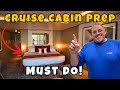 Do These 7 Things as Soon as You get into Your Cruise Cabin