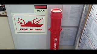 Fire plan. What's inside? Что такое пожарный план судна и его тубус?