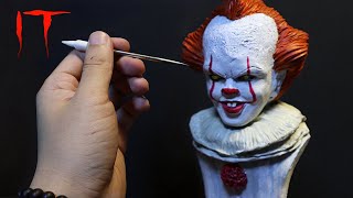 Sculpting Pennywise from IT | 페니와이즈 피규어 만들기