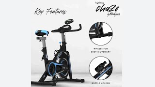 Unboxing Lifelong Chaze by Milind Soman CZSB06 Fit Pro Spin Bike with 6Kg Flywhel Upright Stationary