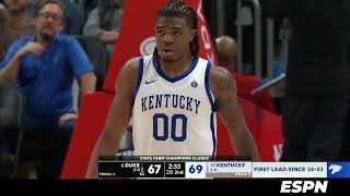 MBB: Kentucky 77, Duke 72