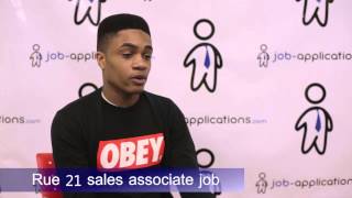 rue21 Interview - Sales Associate