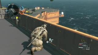 MGO3 Sniping Headshots