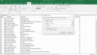 How to compare two Excel files for differences