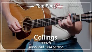 Collings 0002H Rosewood Sitka Spruce 2012 played by Tom Punt | Demo