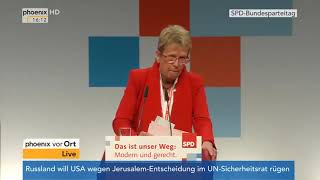 Ulli Nissens Rede auf dem SPD Bundesparteitag am 7. Dezember 2017