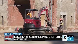 Inside look at restoring Biltmore after Helene