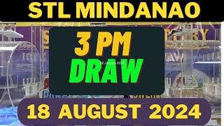 STL  Mindanao result today 3pm Live 18 Augus 2024  - Mindanao 3 PM live result