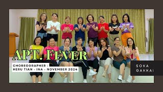 APT. Fever (1 Wall Dance) Line Dance | Soka Gakkai | Step Together | ILDI