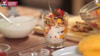 QUAKER POWER MEALS WITH THE FAT KID INSIDE Episode 12: Fruit Parfait with Quaker Cookies