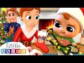 Deck The Halls | Christmas Song | Little Angel Nursery Rhymes & Kids Songs