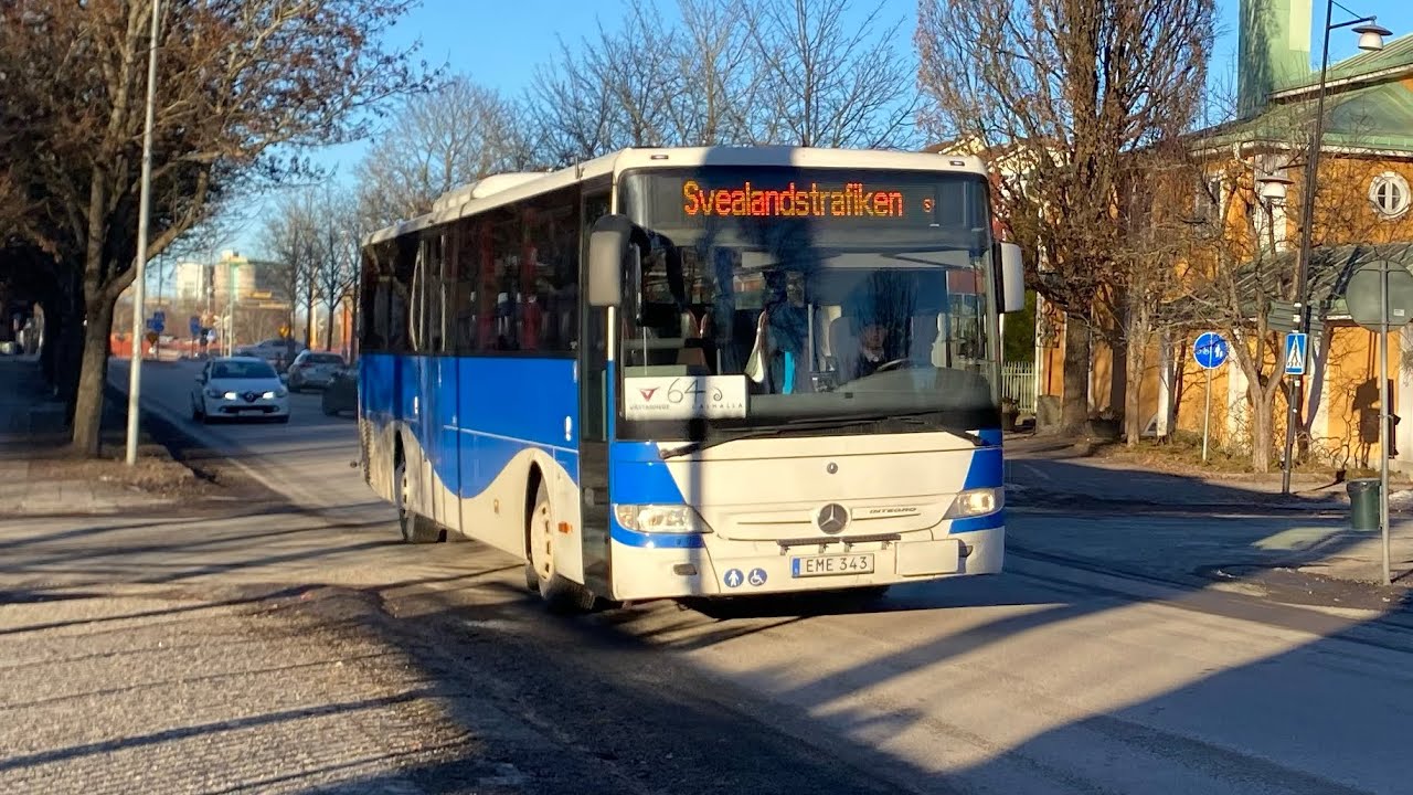 Bus Ride Linje 467 Från Sala Resecentrum Till Ekebygatan - YouTube