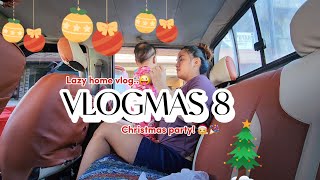 *Realistic Lazy Day Vlog at Home with Baby + Christmas Party🎉 | VLOGMAS 2024