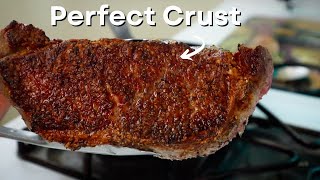 Cook A Simple NY Strip Steak to PERFECTION In A Cast Iron Skillet - Step By Step 🥩