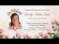 Funeral Service for the Late Roslyn Selita Nash