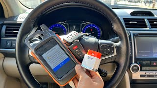 Delete and Add smart key Toyota using vvdi key tools max \u0026 xhorse FT-OBD tool