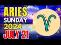 Aries ♈ 🙏𝐘𝐨𝐮 𝐀𝐬𝐤𝐞𝐝 𝐅𝐨𝐫 𝐂𝐥𝐚𝐫𝐢𝐭𝐲 𝐒𝐩𝐢𝐫𝐢𝐭 𝐀𝐧𝐬𝐰𝐞𝐫𝐞𝐝✨ Horoscope For Today July 21, 2024 | Tarot