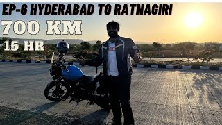 Ep-6 | Hyderabad to Ratnagiri | Via NH66 | #hyderabad #vlog #anthonythevlogger | #royalenfield