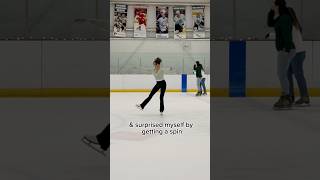 Attempting Figure Skating again after 20 years off the Ice #figureskating #iceskating #figureskater