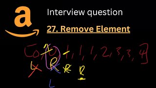 Leetcode 27. Remove Element | Two Pointers | Javascript