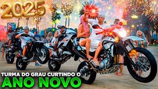 GTA V: VIDA REAL | VIAJEI O ANO NOVO COM OS PARCEIROS! AVENIDA DO GRAU E PRAIA, FOI INSANO🎉| REPRISE