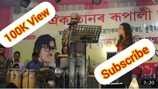 জুবিন গাৰ্গ Jubin Gerg Live  at sipajhar full hd,zubingerglivesongperfomance