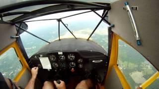 Aerobatics in a 1946 Clipped Wing Taylorcraft