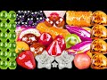 ASMR 무지개 탕후루 레인보우 탕후루 먹방 레시피 RAINBOW TANGHULU CANDIED FRUIT RECIPE EATING SOUNDS MUKBANG