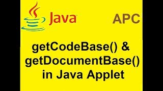 getCodeBase() and getDocumentBase() in Java Applet