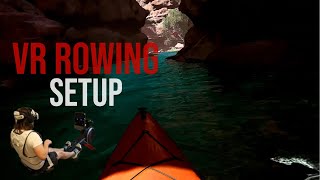 VR Rowing Setup: Kayak VR with Quest 3 \u0026 Woojer Vest 3