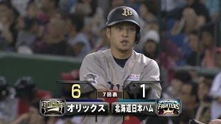 【プロ野球パ】主導権はオリックス！ナカジがセンター前タイムリー 2015/08/22 F-Bs