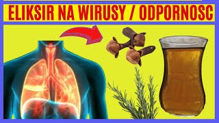 🔥Naturalny antybiotyk na bakterie i wirusy 🍃  Herbata na odporność / rozmaryn i goździki