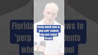 Volusia County Sheriff Mike Chitwood is fed up with school threats. #shorts #florida #news #school