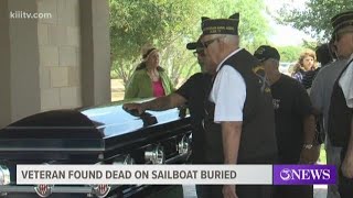 Strangers, fellow veterans attend funeral for U.S. Army vet found dead on sailboat