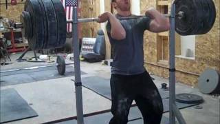 365LB/166kg Front Squat