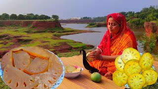 আজ আমি গ্রাম্য পদ্ধতিতে কাঁচা বেলের মোরব্বা বানিয়েছি,😲  বেলের মোরব্বা বানানোর সবচাইতে সহজ পদ্ধতি