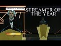 xQc Presents iShowSpeed as Streamer of The Year