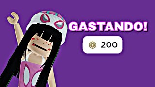 GASTANDO 200 ROBUX DE NOVO!