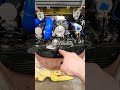 finished welding aluminum subaru swap beetle vid45 welding vw supercharged